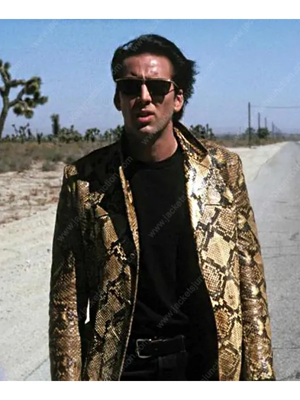 Wild at Heart Nicolas Cage Snakeskin Jacket