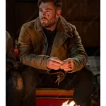 Chris Hemsworth Extraction 2 Brown Jacket