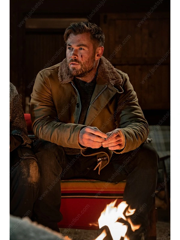 Chris Hemsworth Extraction 2 Brown Jacket