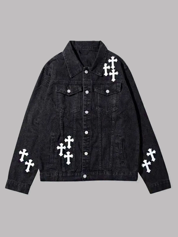 Chrome Hearts Denim Jacket | Cross Jeans Jacket