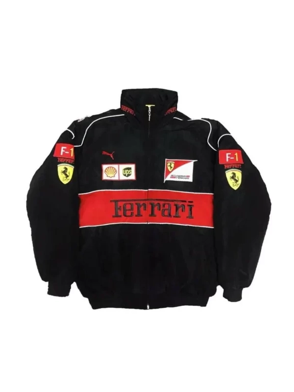 Ferrari Vintage F1 Black Jacket