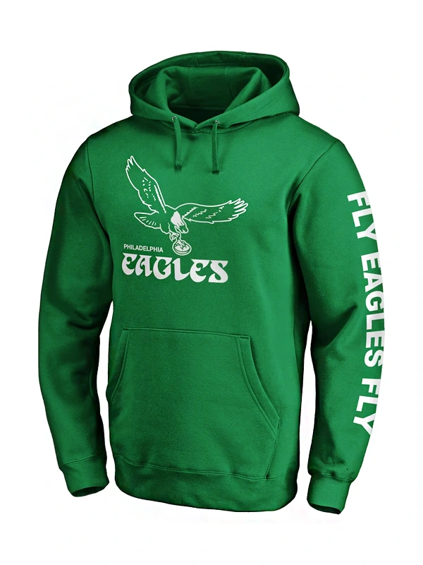 Cheap Price Philadelphia Eagles Hoodie With Zipper Sweatshirt