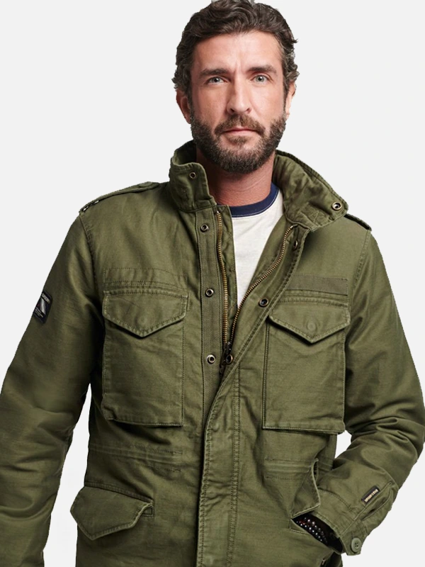 Green Military M65 Field Jacket - Jackets Junction