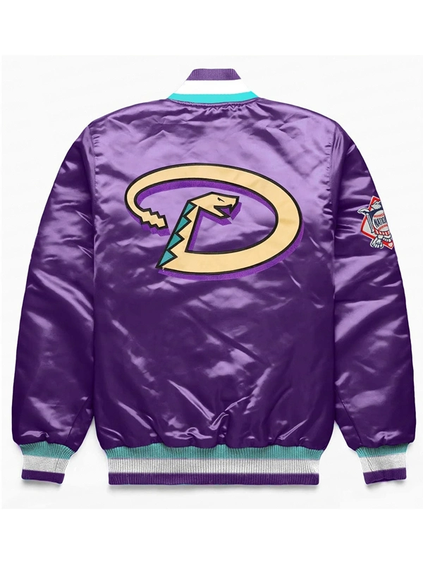 Arizona Diamondbacks Purple Starter Varsity Jacket
