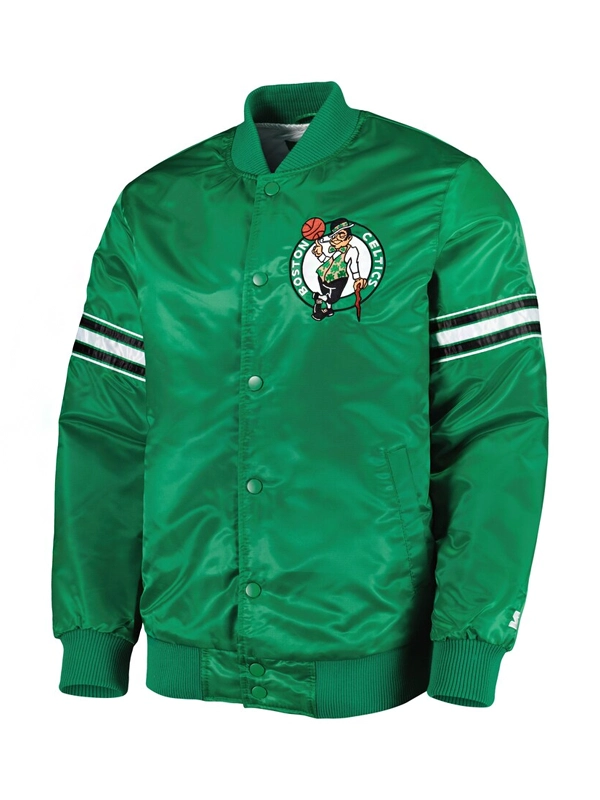 Kelly Green Boston Celtics Starter Jacket