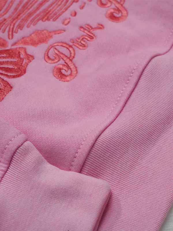 Pink Palm Puff Hoodie | to live for the hope of it all hoodie
