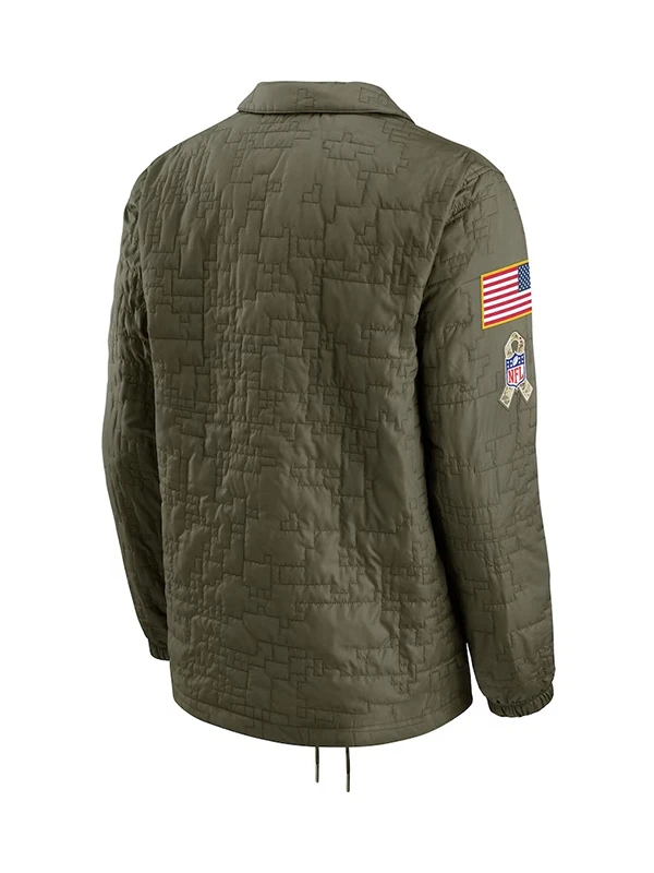 NFL Dallas Cowboys Salute To Service Jacket Green