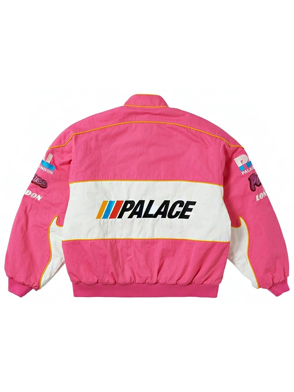 Palace Fast Pink Bomber Jacket