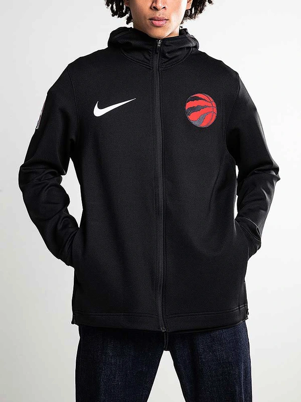 Toronto Raptors Black Hooded Jacket