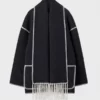 Toteme Embroidered Scarf Jacket