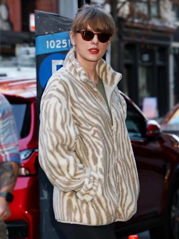 Taylor Swift Adidas Animal Polar Fleece Jacket