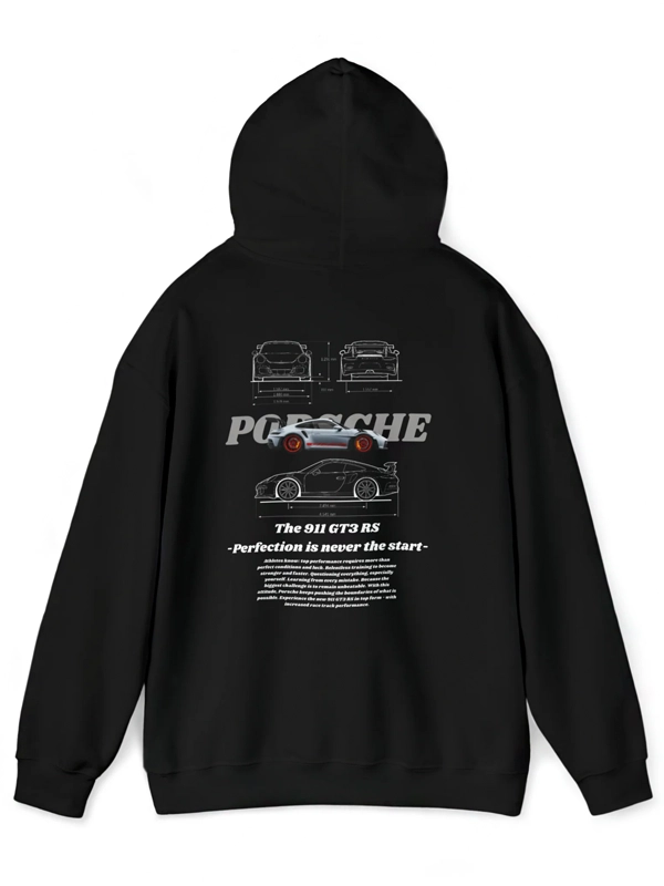 Porsche Black Hoodie