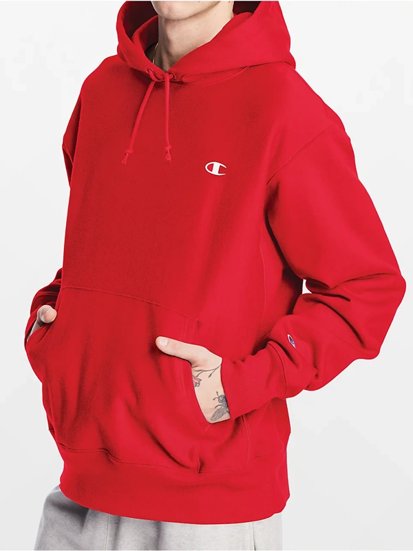 Red Champion Hoodie