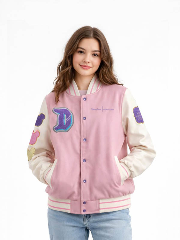 Stoney Clover Lane Disneyland Varsity Jacket - Image 9