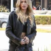 Hailey Bieber Leather Jacket