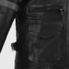 Leon Kennedy Resident Evil 6 Leather Jacket - Image 4