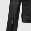 Hailey Bieber Leather Jacket - Image 3