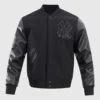New York Yankees Black Varsity Jacket