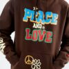 Peace And Love Hoodie - Image 3