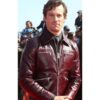 Top Gun Maverick Brigham Lennox Leather Jacket