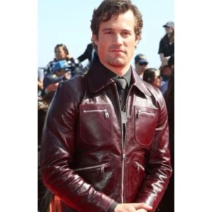 Top Gun Maverick Brigham Lennox Leather Jacket