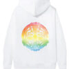 Chrome Hearts Peace N Love Hoodie White