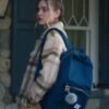 The Watcher Ellie Brannock Plaid Coat
