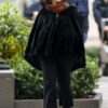 Only Murders in the Building S02 Mabel Mora Black Cape Jacket