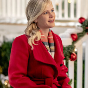 A Magical Christmas Village Summer Red Coat