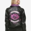 Riverdale Pretty Poisons Toni Topaz Leather Jacket - Image 2