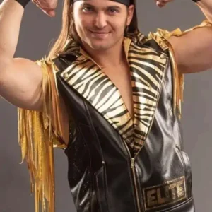All Elite Wrestling The Young Bucks Leather Vest