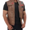 Star Wars Rise of the Skywalker Finn Leather Vest