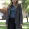 Manifest S04 Michaela Stone Grey Coat