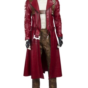 Dante Devil May Cry 3 Red Trench Coat