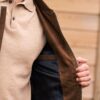 Men's Bomber Suede Leather Jacket - Image 6