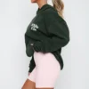 All You Need Is Love Hoodie Forest Green - Image 3
