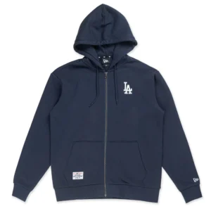 Vintage 90s LA Dodgers Full Zipper Hoodies Jacket