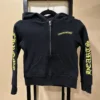 Chrome Hearts Kids Yellow Zip-up Hoodie - Black - Image 5