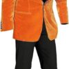 Taron Egerton Kingsman Eggsy Orange Tuxedo