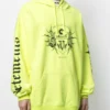Vetements Logo-Print Pullover Hoodie - Image 3