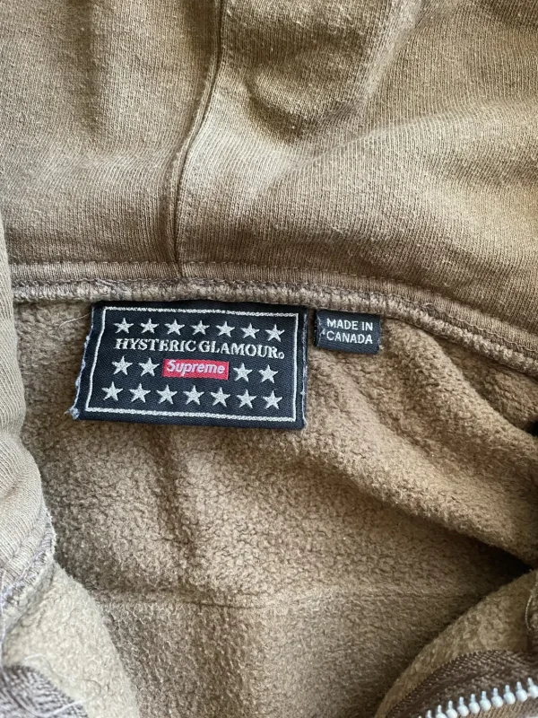 Supreme Hysteric Glamour Fuck Hand Skeleton Hoodie - Image 5