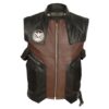 The Avengers Jeremy Renner Hawkeye Leather Vest