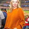 Kate Upton Orange Sweatshirt
