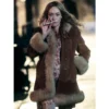 Russian Doll S02 Lenora Vulvokov Shearling Coat