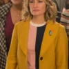 Riverdale Alice Cooper Yellow Wool Coat