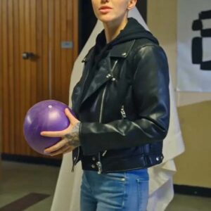 1UP 2022 Parker Black Leather Jacket