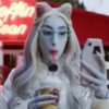 Monster High The Movie 2022 Abbey Bominable Puffer Jacket