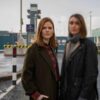 Vigil Rose Leslie Green Trench Coat
