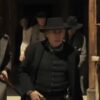 Murder at Yellowstone City 2022 Sheriff Jim Ambrose Coat