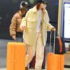 Gigi Hadid Shearling Coat